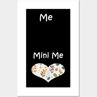 mini me pregnancy Posters and Art